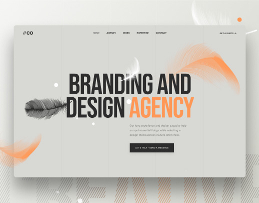 Design Agency tema onizlemesi